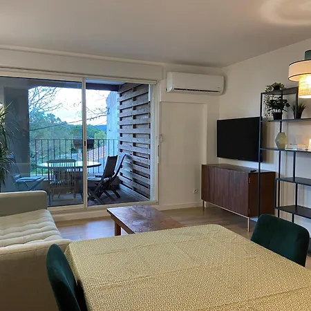 T2 Bord Du Canal Du Midi Piscine Apartament Homps (Aude)